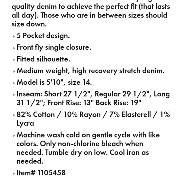 Plus Eloquii jeans - Picture 5 of 5